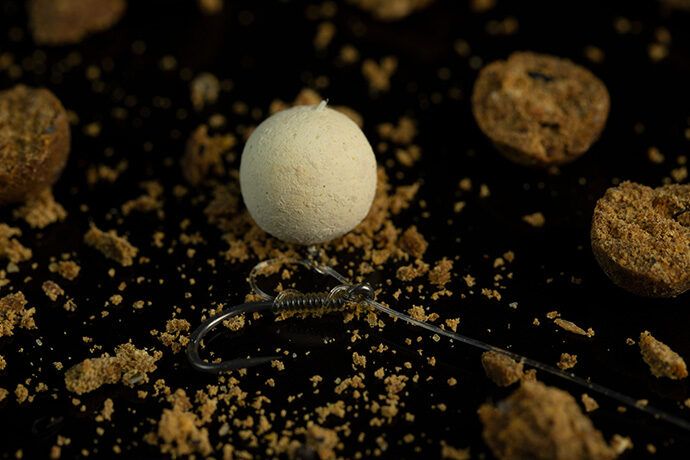 STICKY THE KRILL WHITE ONES WAFTERS, Baltās Krila puspeldošās boilas jeb Vafteri