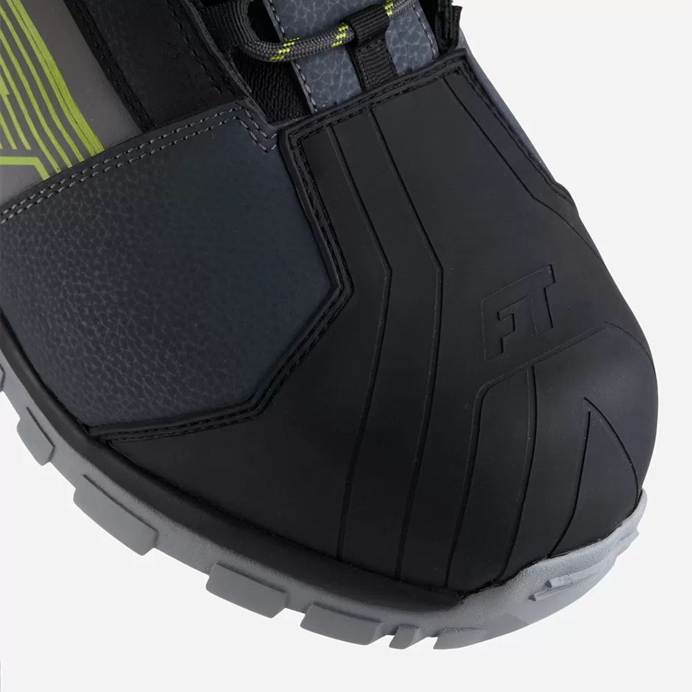 Sniega motociklu zābaki FINNTRAIL BLIZZARD GRAPHITEYELLOW 5226