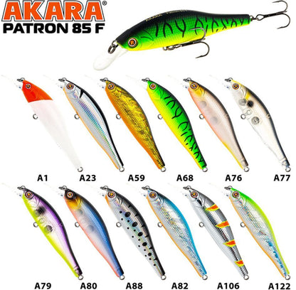 Vobleris Vobleris AKARA «Patron» 85 F (12 g, 85 mm,)