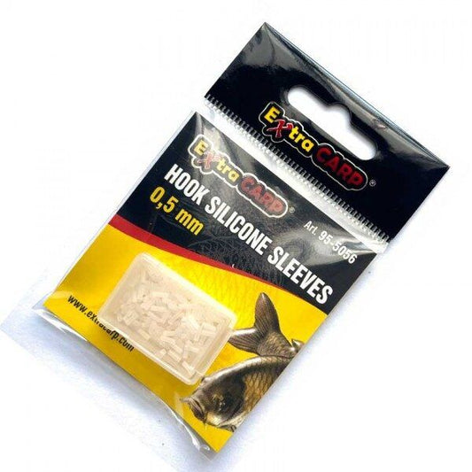 EXC Hook silicone sleeves, Āķa silikona uzmavas - 0.5mm un 0.8mm