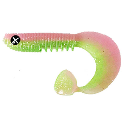 Monkey Lures Curly Lui 10cm , Gumijas mānekļi - 5gab