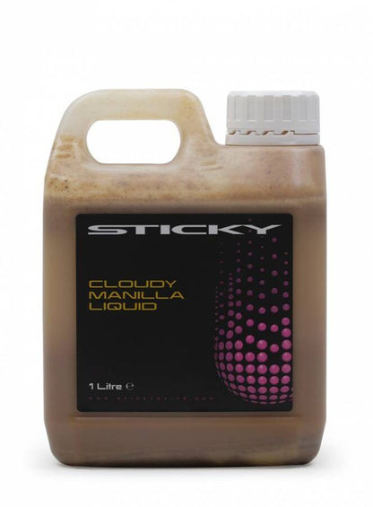 STICKY CLOUDY MANILLA LIQUID, Vaniļas garšas mākoņa šķidrums - 1litrs