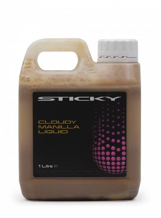 STICKY CLOUDY MANILLA LIQUID, Vaniļas garšas mākoņa šķidrums - 1litrs