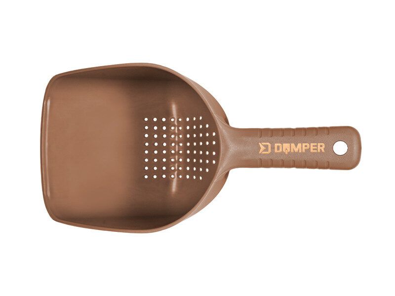 Karote Delphin lāpstiņa DUMPER Holes / Feeding shovel Delphin DUMPER Holes