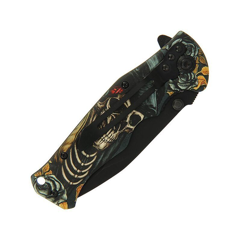 Anglo Arms Skull n Roses 3D Print,  Lock tipa atveramais nazis ar galvaskausu un rozēm