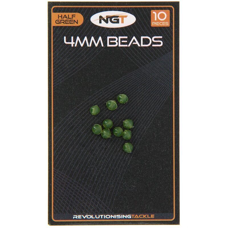 NGT 4mm Beads, Gumijas bumbiņas pavadām un sistēmām - 2 veidi