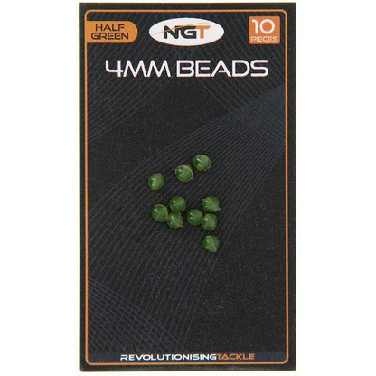 NGT 4mm Beads, Gumijas bumbiņas pavadām un sistēmām - 2 veidi