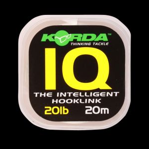 Korda - IQ Fluorocarbon Hooklink, Fluorokarbona pavadmateriāls - 20Lb/25Lb