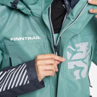 Sieviešu jaka FINNTRAIL RACHEL PETROL