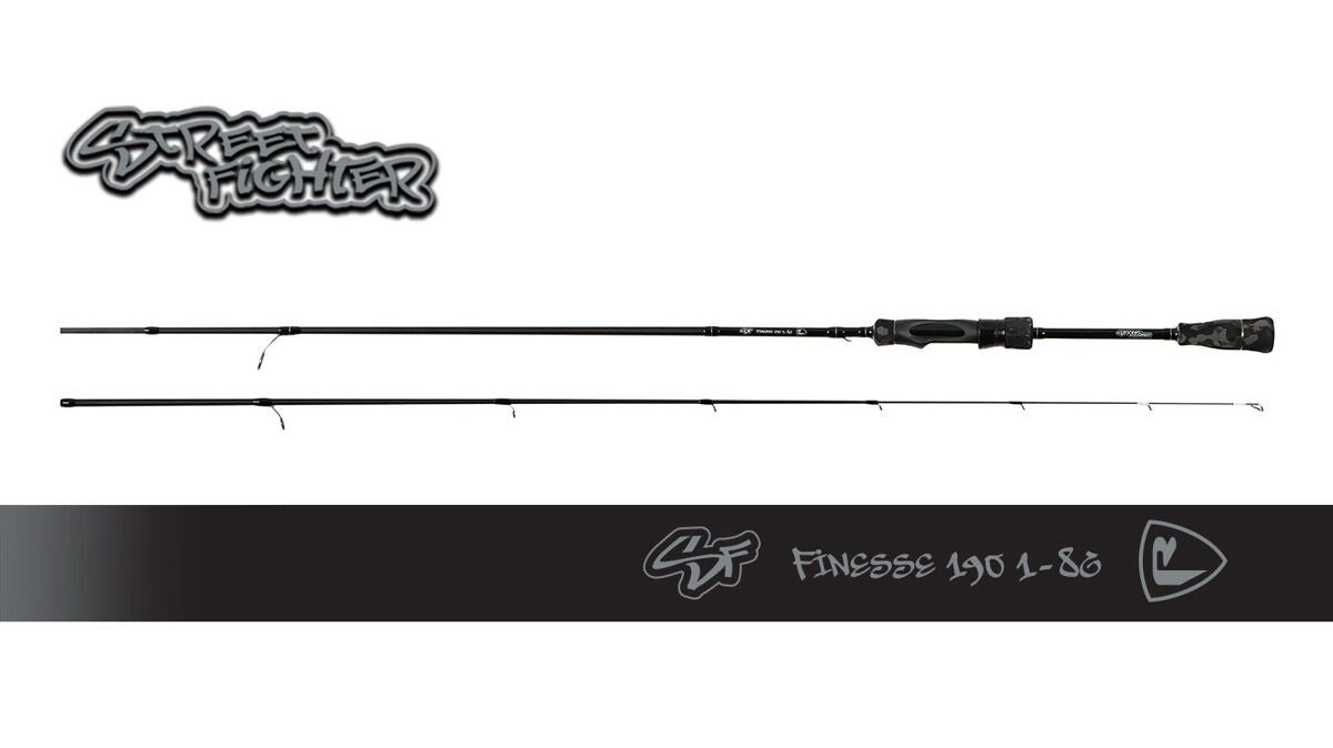 Spinings Fox Rage Street Fighter Finesse Rod 180cm 1-8g