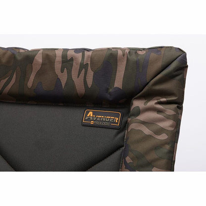 PROLOGIC AVENGER COMFORT CAMO CHAIR WITH ARMRESTS & COVERS 140KG, Ērts krēsls Camo krāsā