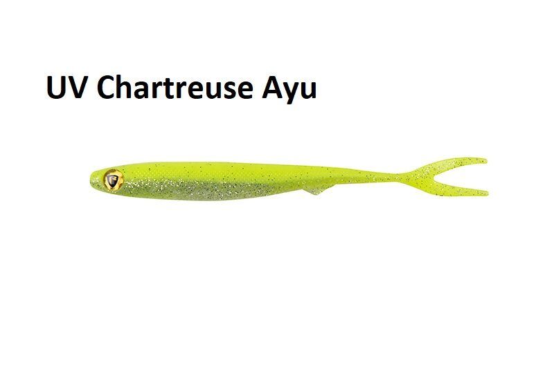 FOX RAGE ULTRA UV Slick Finesse 9cm, Gumijas māneklis ar UV