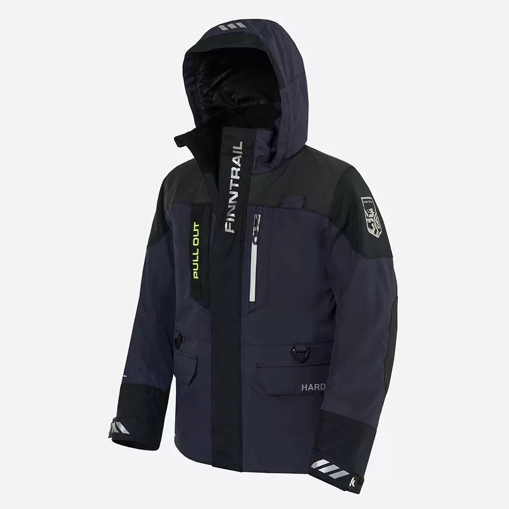 Finntrail ESCAPE DarkGrey Snowmobile suit Insulated float assist suit 3756 / peldošais pilns ziemas kostīms ar izturību līdz -40°C
