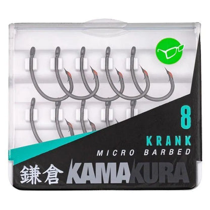Korda Kamakura Krank size 8 , 6 / Krank 8 un 6 izmēra āķi