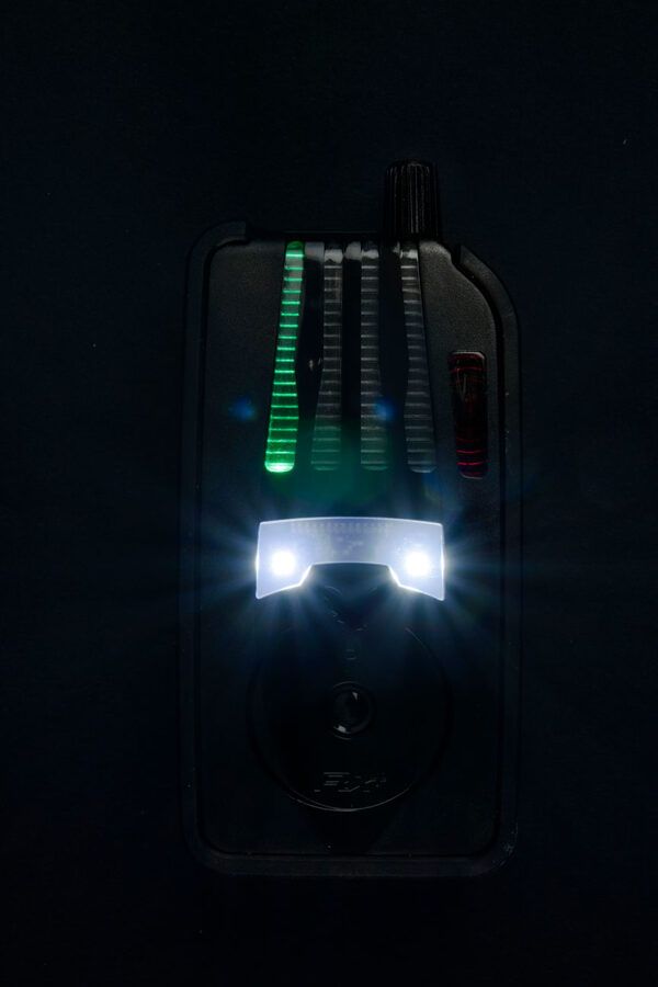 FOX RX+  4 Rod Presentation Set, FOX RX+ signalizatoru komplekts (4gb+pults)