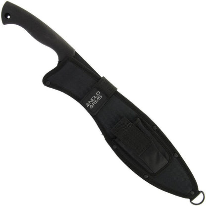 Anglo Arms Kukri stila 50cm melna mačete ar gumijas rokturi