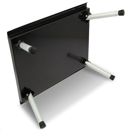 NGT bivvy table, Makšķerēšanas/Tūrisma galdiņš ar atlokāmām kājām - melns