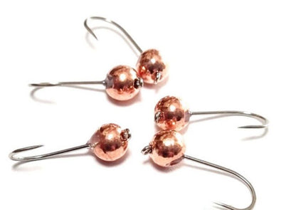 Volframa nano džiggalva varš #10 / Tungsten Nano JigHead Copper #10