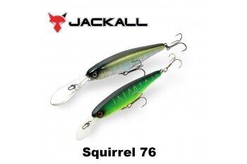 Vobleris Jackall Squirrel 76SP