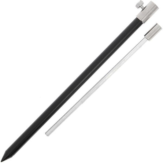 NGT Black Aluminium + SS Medium Bank Stick 30-50cm Alumīnija mietiņš