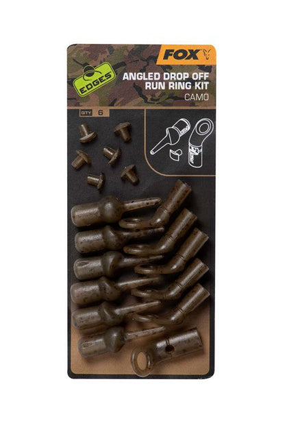 FOX EDGES™ CAMO ANGLED DROP OFF RUN RING KIT, Run ring komplekts