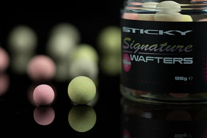 STICKY SIGNATURE WAFTERS, Trīs krāsu puspeldošo boilu jeb vafteru mix - 12mm , 14mm , 16mm