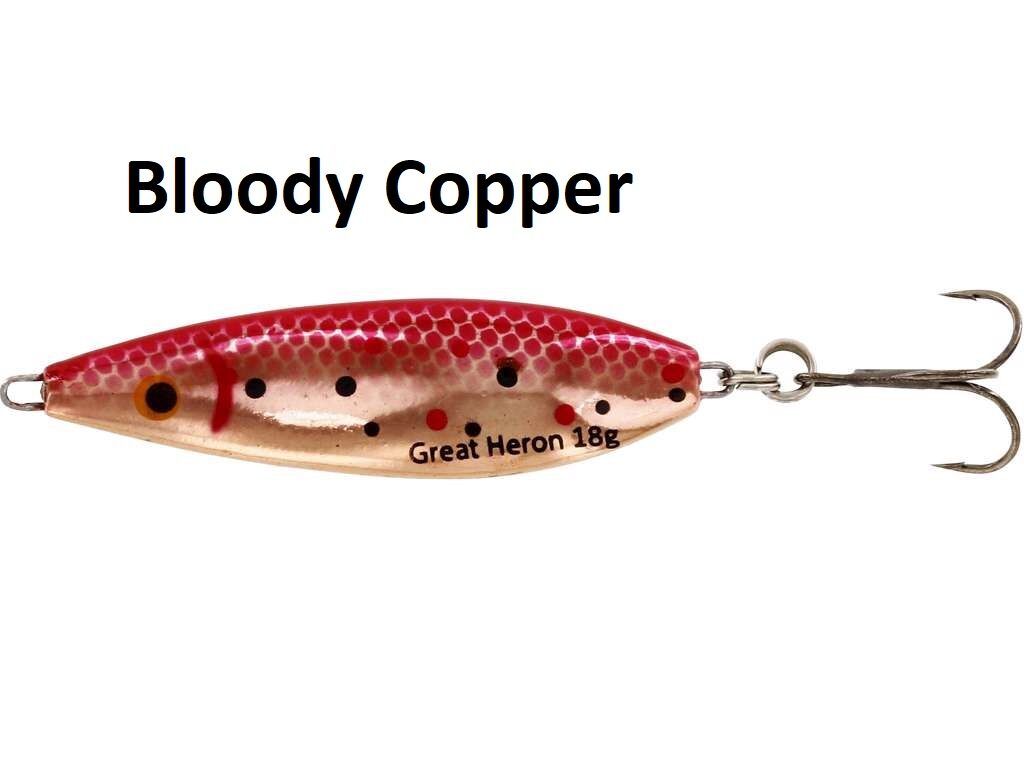 WESTIN MM GREAT HERON 18gr , 6.5cm , Lašu un foreļu mānekļi