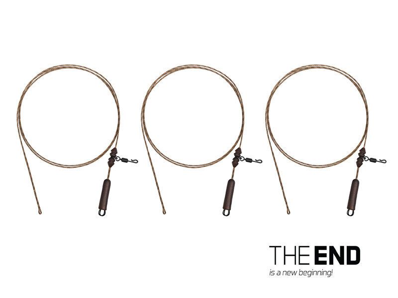 Delphin THE END Leadcore HELI / 3pcs 80cm