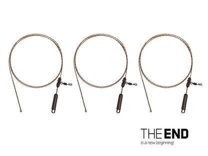 Delphin THE END Leadcore HELI / 3pcs 80cm