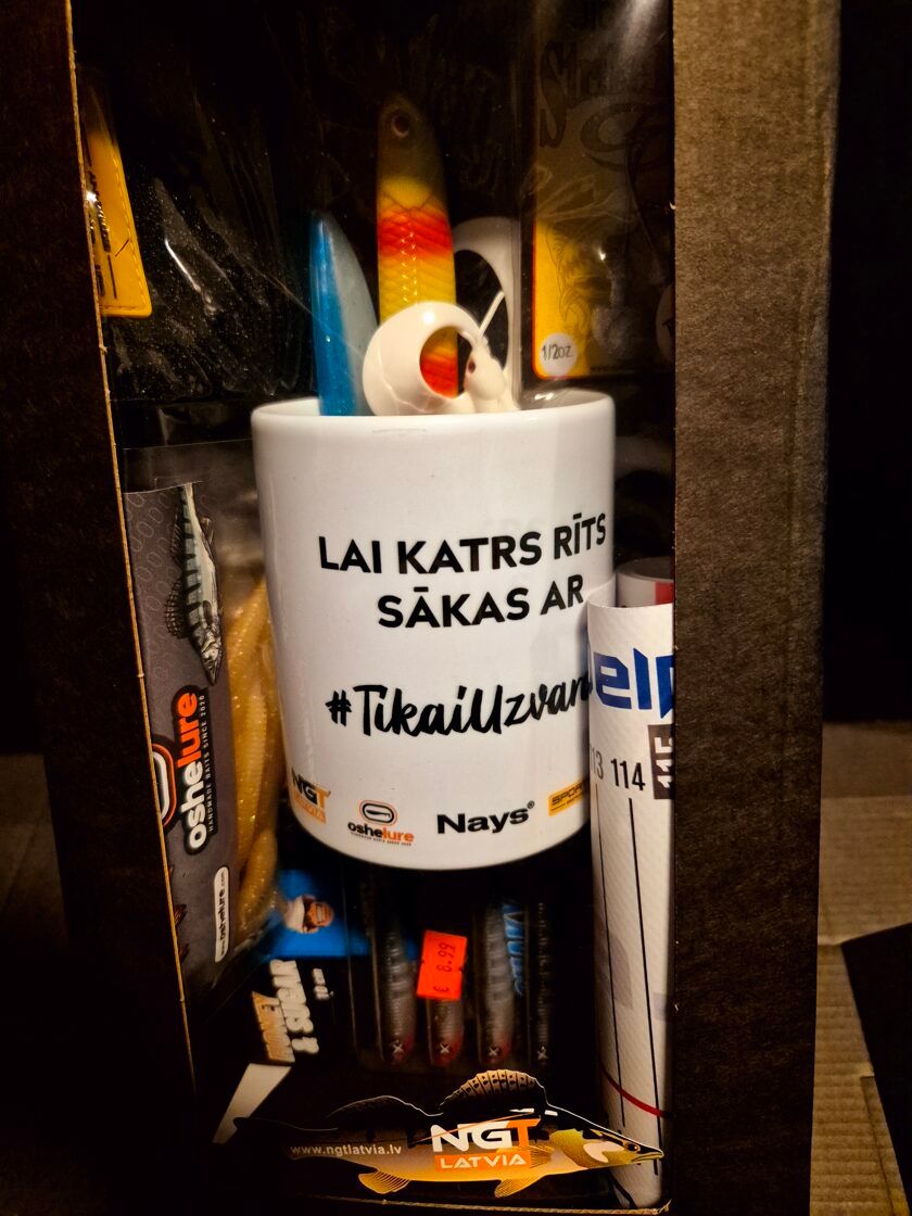 Dāvanu Kaste no Alex Crazy Fisherman "Asaris+Zandarts"