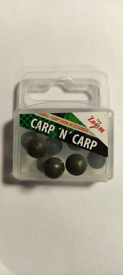 Mīkstas Gumijas bumbiņas, Soft beads 8mm Carp Zoom