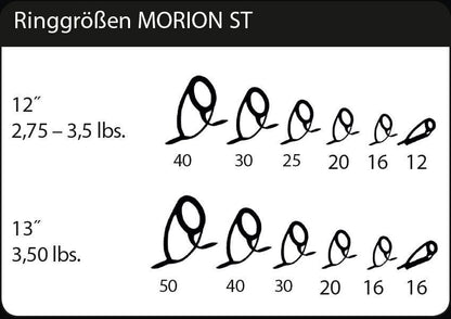 SPORTEX Morion Stalker, Makšķerkāti Breakout 10ft/3m