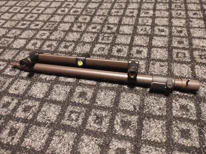 Brown Telescopic Bankstick 40-60cm with buzz bar 25cm / Built in Stabilizer