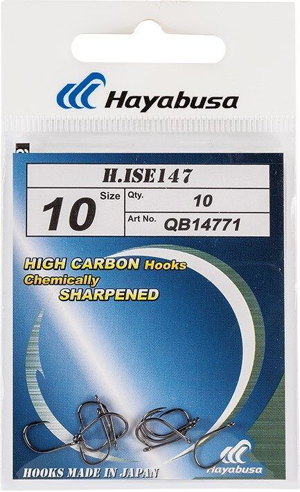 HAYABUSA HOOKS MODEL 147, Karpu un fīdera āķi no Japānas (10, 11)