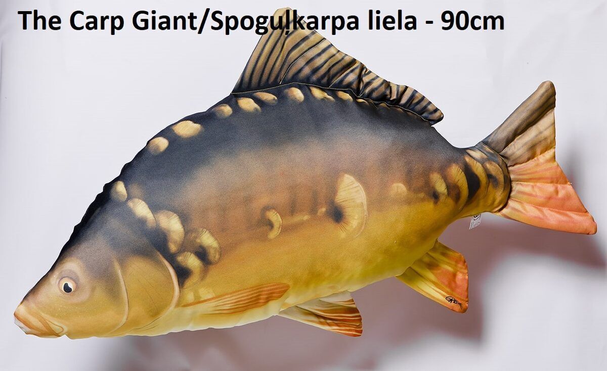Spilvens spoguļkarpa lielā 90cm / Carp pillow large 90cm