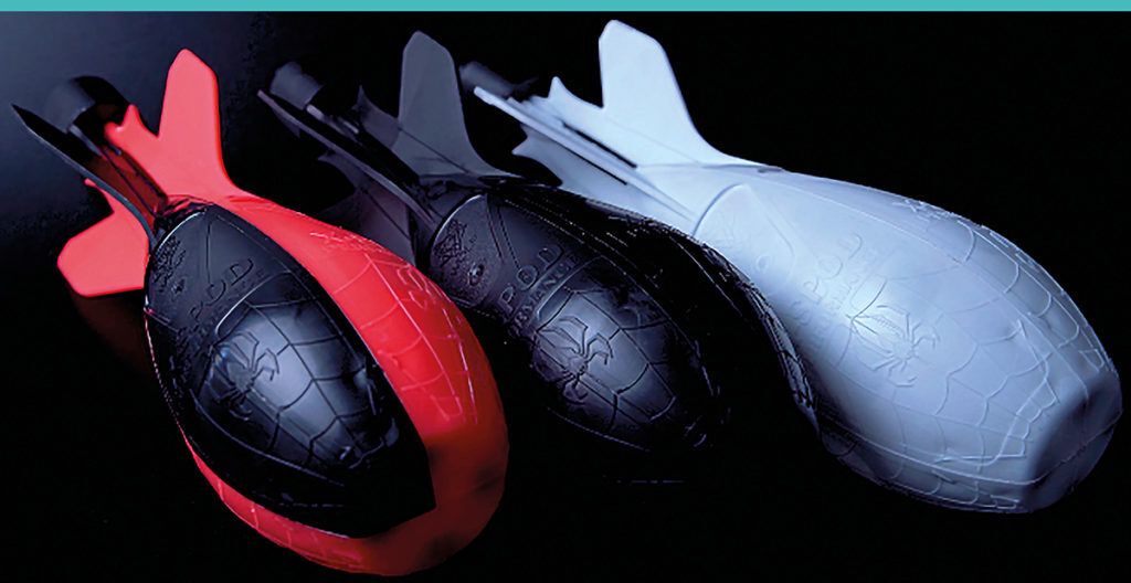 WOLF X-SPOD Performance,  Liela SPOD iebarošanas raķete ar magnētiem