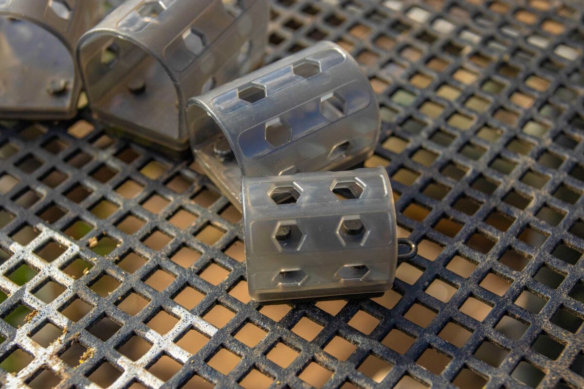 PRESTON HEXMESH PLASTIC OPEN END FEEDERS , Atvērta tipa sešstūra barotavas - dažādi izmēri un svari