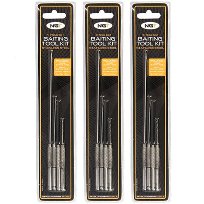 4pc baiting tools stainless steel