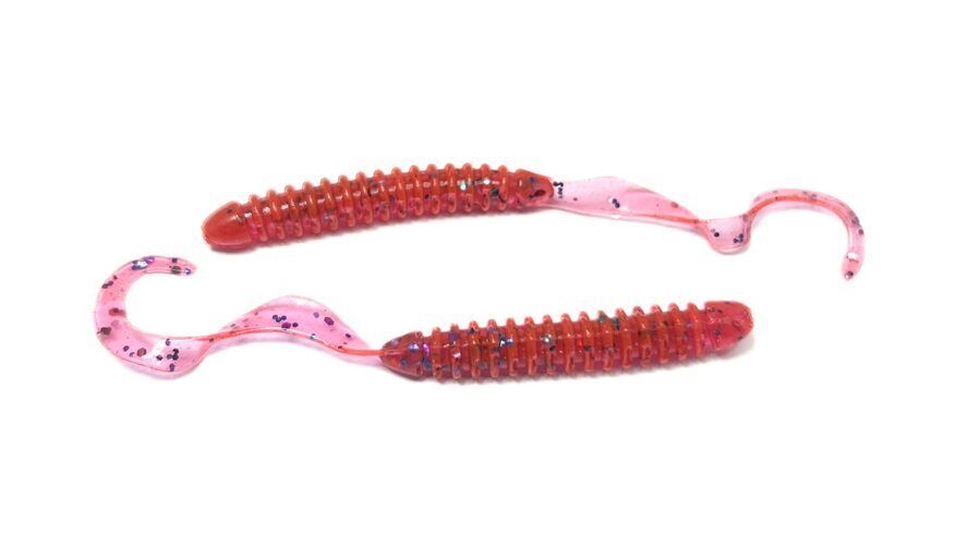 Top1 asaru māneklis 2025 OSHELure Worm Tail / Mīksts gumijas māneklis / Ekstra peldošs Oshelures 3"