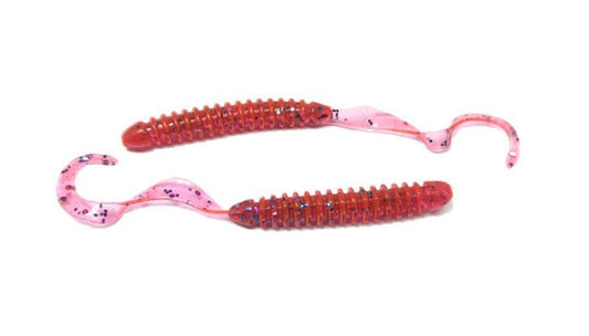 Top1 asaru māneklis 2025 OSHELure Worm Tail / Mīksts gumijas māneklis / Ekstra peldošs Oshelures 3"