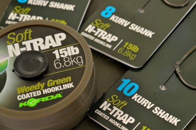 KORDA KD rigs, gatavās karpu pavadiņas 20LB