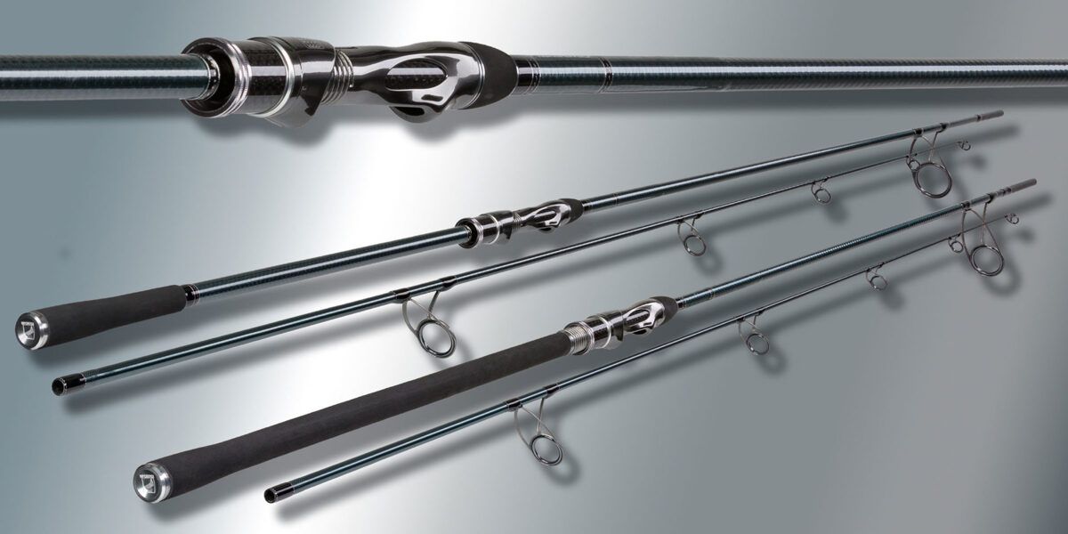 SPORTEX Graphenon Carp, Premium karpu makšķerkāti (Arī laivu kāti)