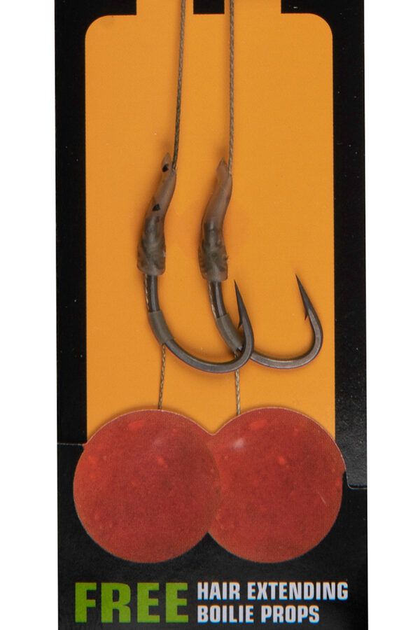 FOX CURVE SHORT RIGS, gatavās pavadas ar izliekto āķi