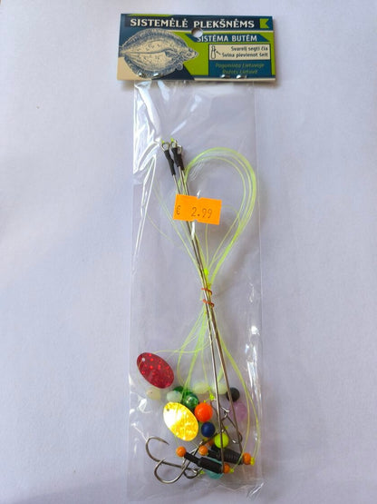 Braļukas Jūras sistēmas plekstēm no Lietuvas 160cm / Bušu sistēma