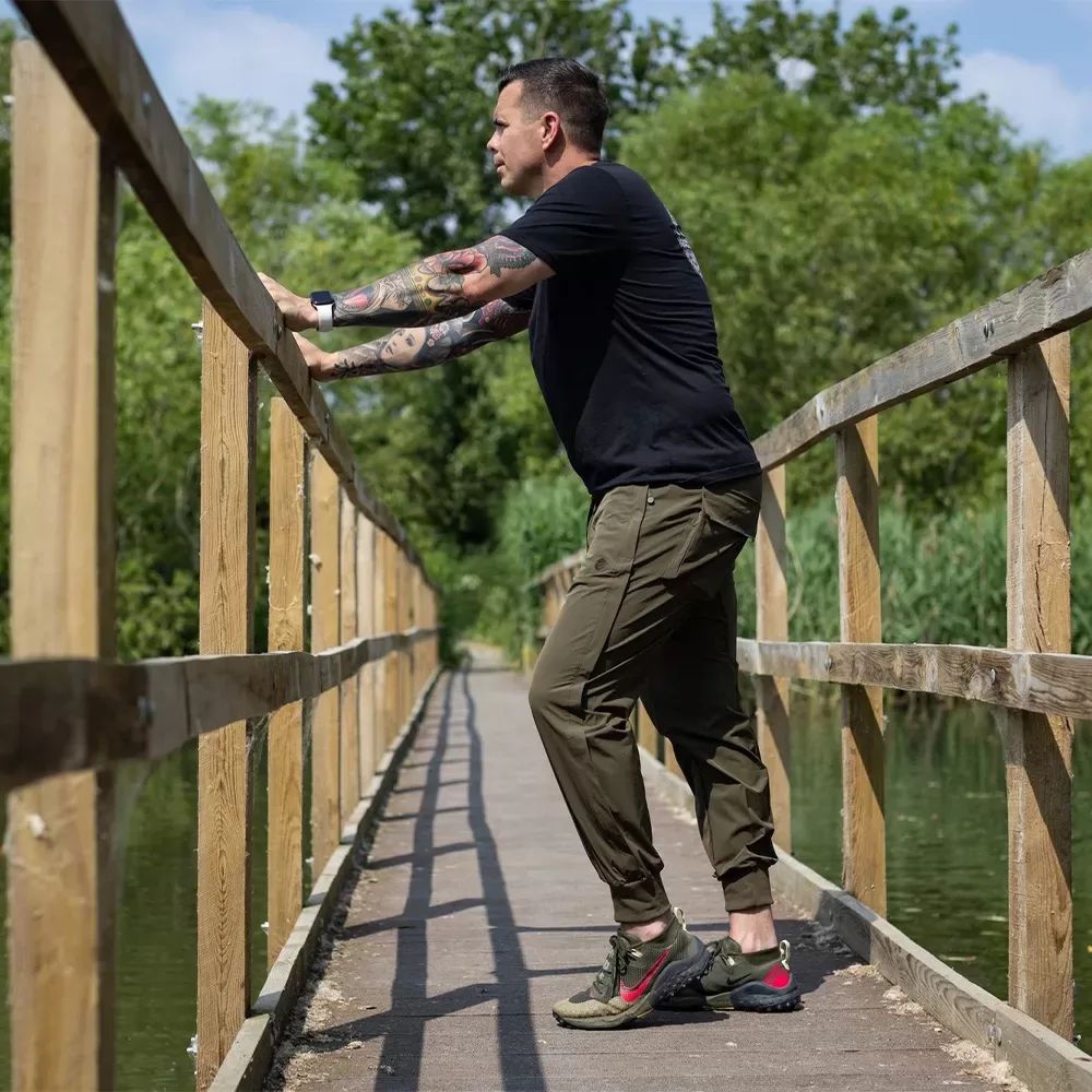 Korda Ultralite Olive Fishing Joggers / Bikses olīves zaļā krāsā