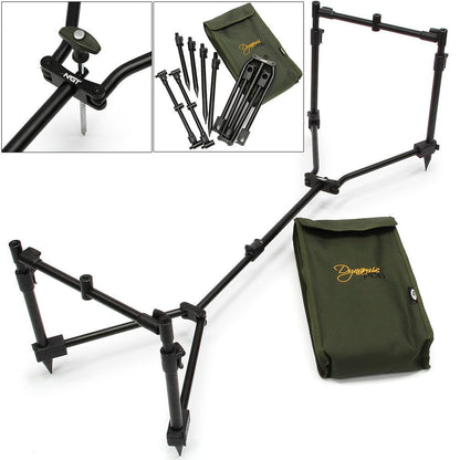 NGT Dynamic Compact 3 Rod Pod / 3 Makšķeru turētājs