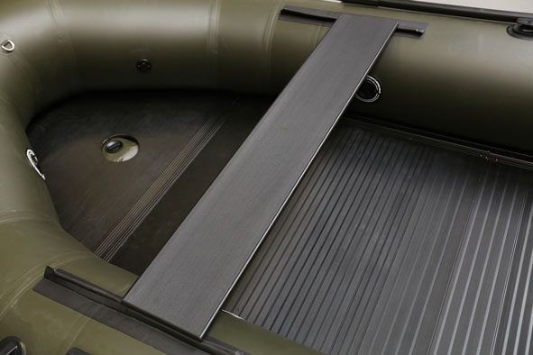 FOX 290 Green Boat with Aluminium Floor, 2,9m gara piepūšamā laiva ar Alumīnija grīdu