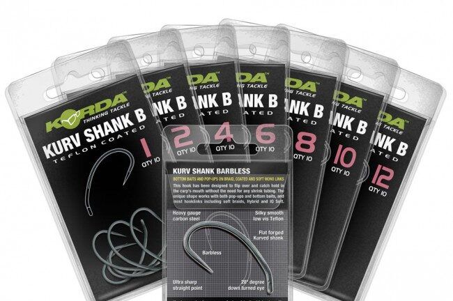 KORDA Kurv shank "B" āķi