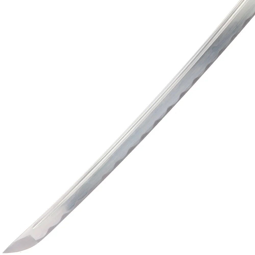 Zen Koi karpu dizaina zobens - Roku darinājums + statīvs, Hand Made Sword Set 455 Zen Koi Pond design