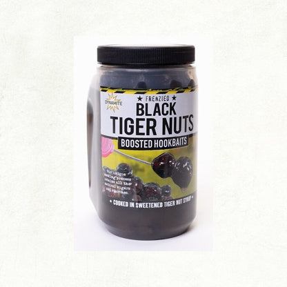 Dynamite Frenzied Black Tiger Nuts, Gatavi melni tīģerrieksti burkā - 500ml
